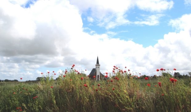 Een plaatje van een kerk, levert een plaatje van een foto op.