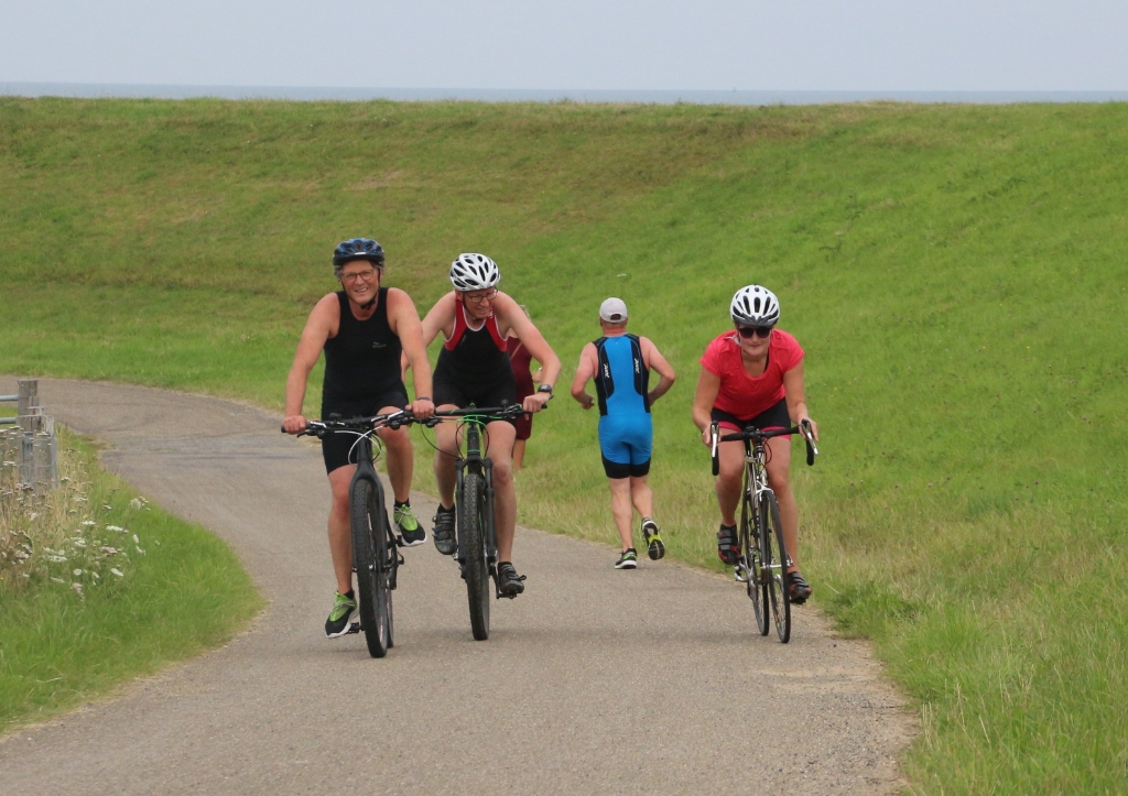 Beeld van de Wilde Triatlon.