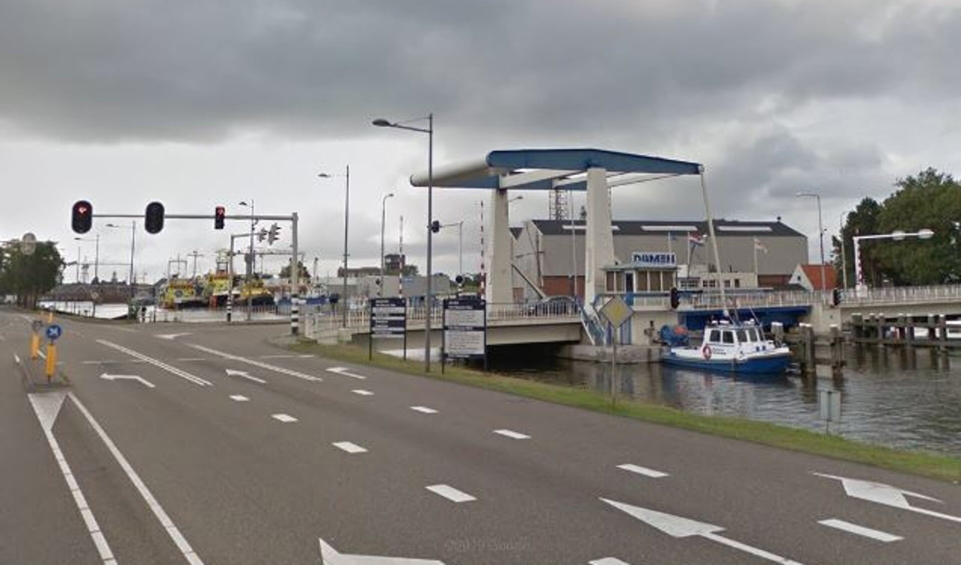 De Van Kinsbergenbrug in Den Helder.