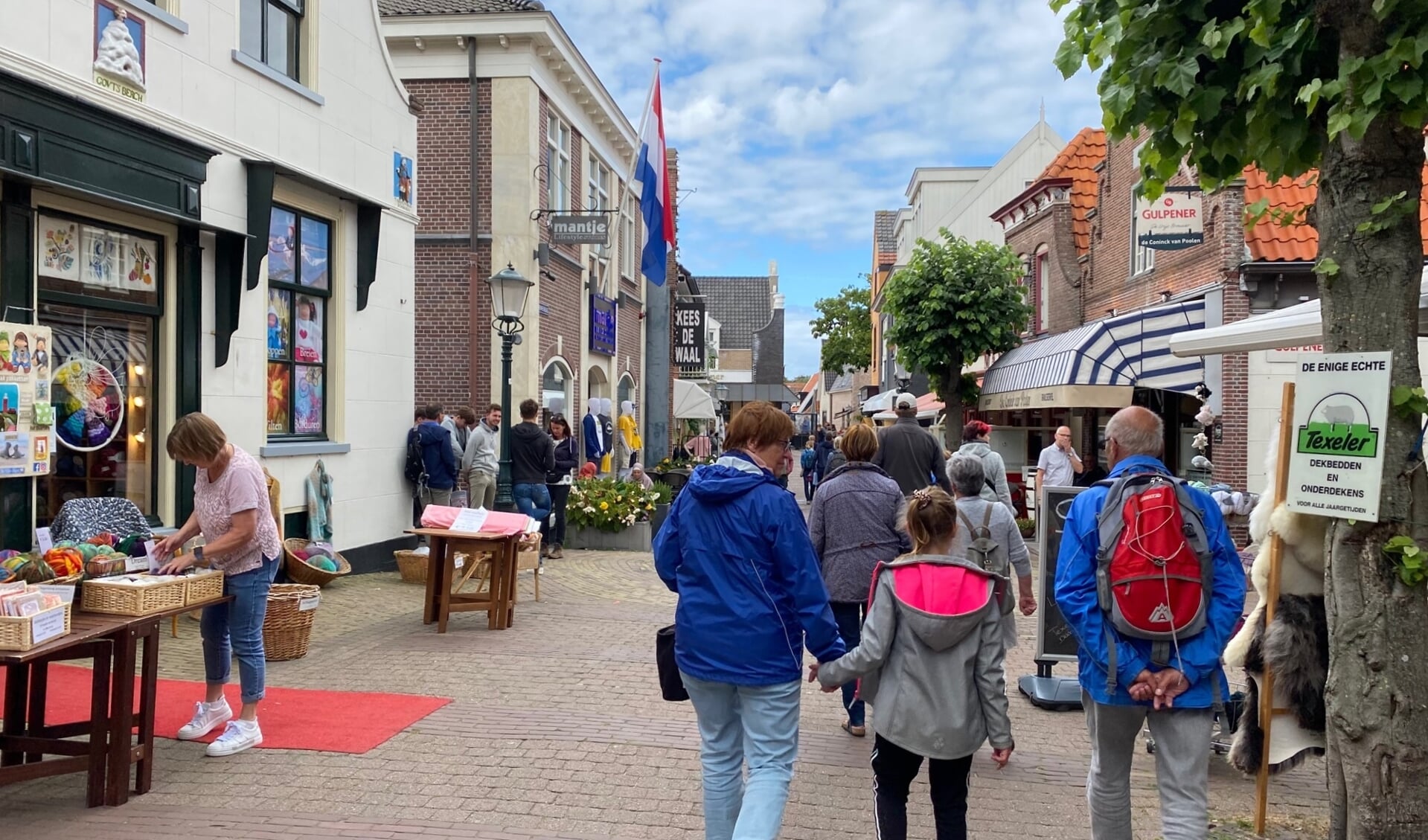 Het centrum van Den Burg.