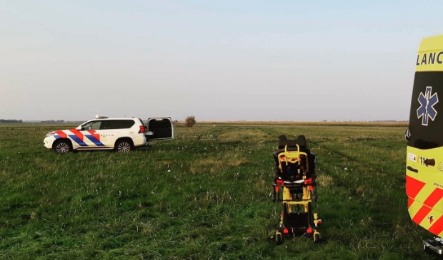 <p>Hulpverlening voor de parachutisten.</p>