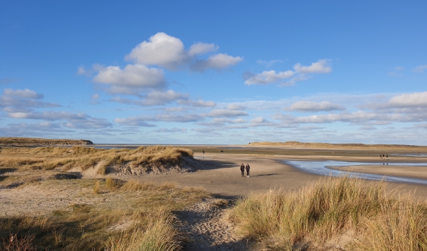 <p>Wandelen door de Slufter.</p>