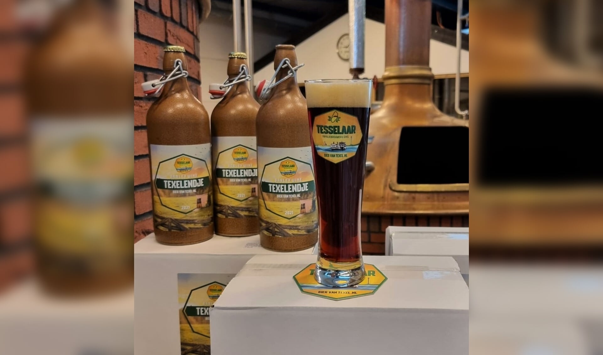Met Texelendje start Tesselaar Familiebrouwerij Diks een nieuwe traditie.