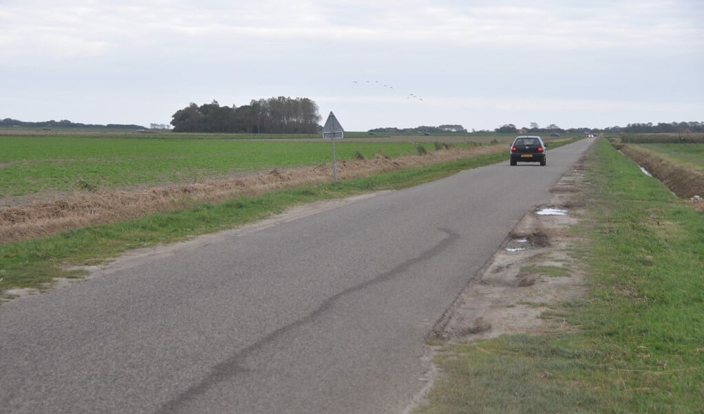 De Muyweg tussen de Postweg en de Hoofdweg.