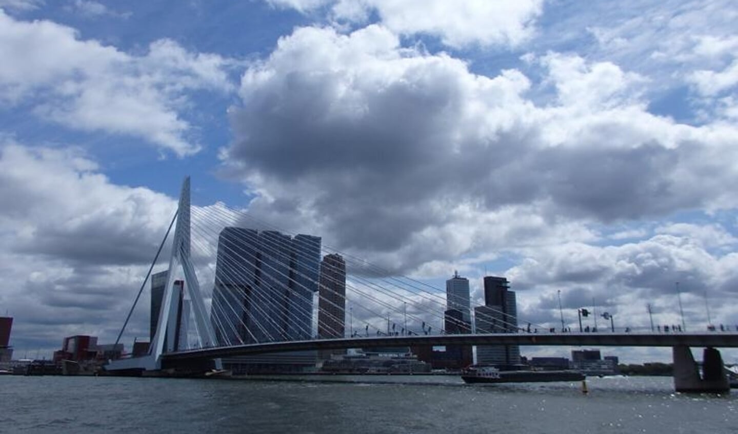 De Erasmusbrug in Rotterdam. (Foto: Mikel Knippenberg)