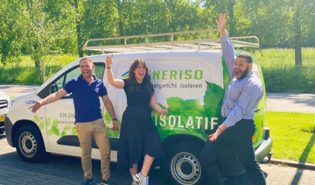 <p>Het team van Eneriso isolatie</p>
