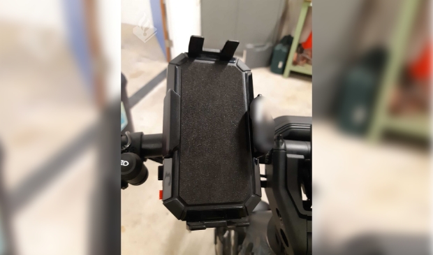 Kaarthouder voor op de fiets.