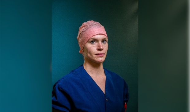 Nederland. Uden, 11-04-2020, Portret, Zorgmedewerkers Bernhoven Ziekenhuis.
Lisa Kreemer
Photo: Jiri Buller (graag met puntjes op de u - dank u wel)