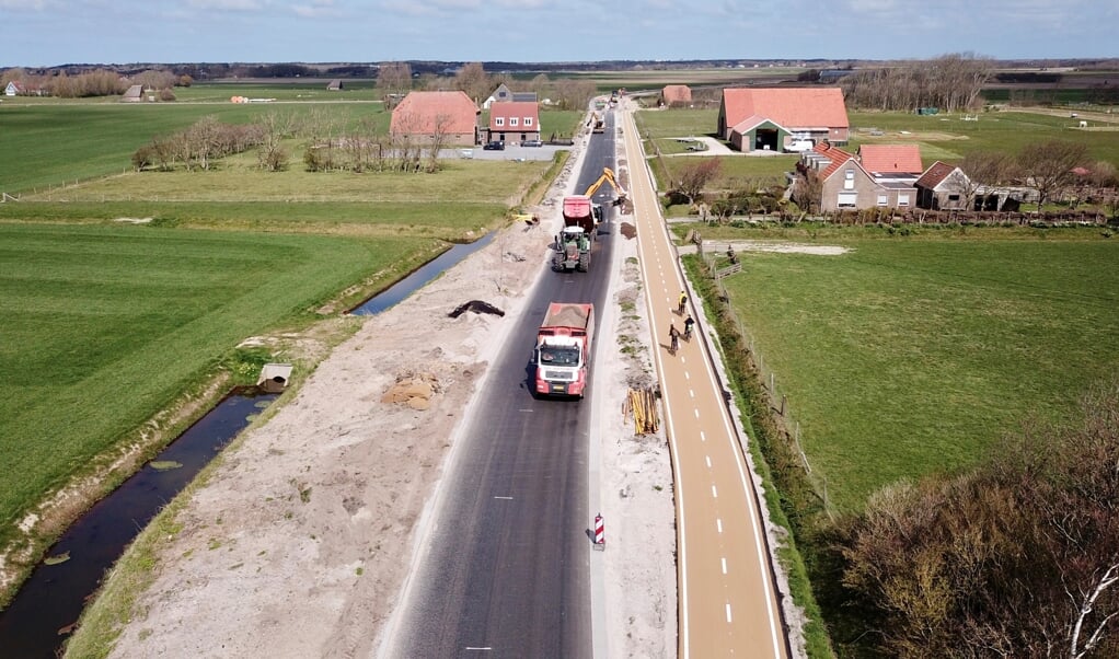 De reconstructie van het traject Akenbuurt/Kogerweg/Nieuwlanderweg.