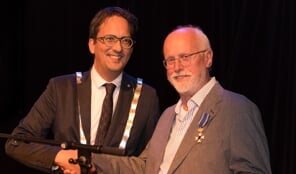 Koninklijke onderscheiding Jan Andries van Franeker