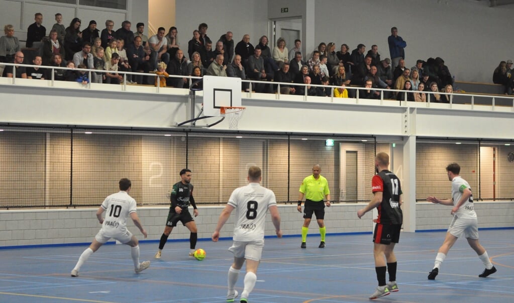 Texel Futsal in actie in de TXL sporthal in Den Burg.