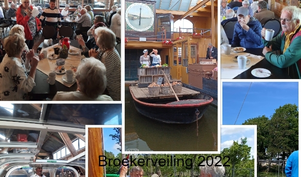 klein overzicht reisje naar Broekerveiling RPV Texel 2022 