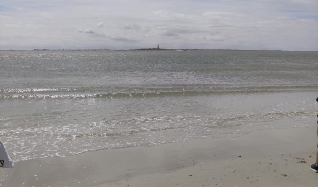 <p>Texel gezien vanaf de Vliehors.</p>