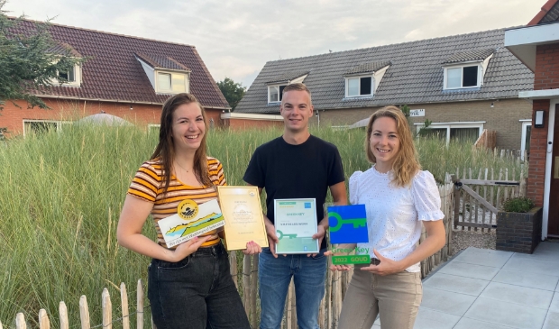 Suzanne, Wouter en Desirée Boon.