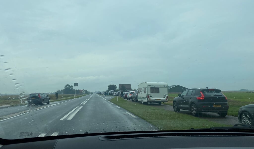 Drukte Op Weg Naar De Boot De Texelse Courant Nieuws Van Het Eiland