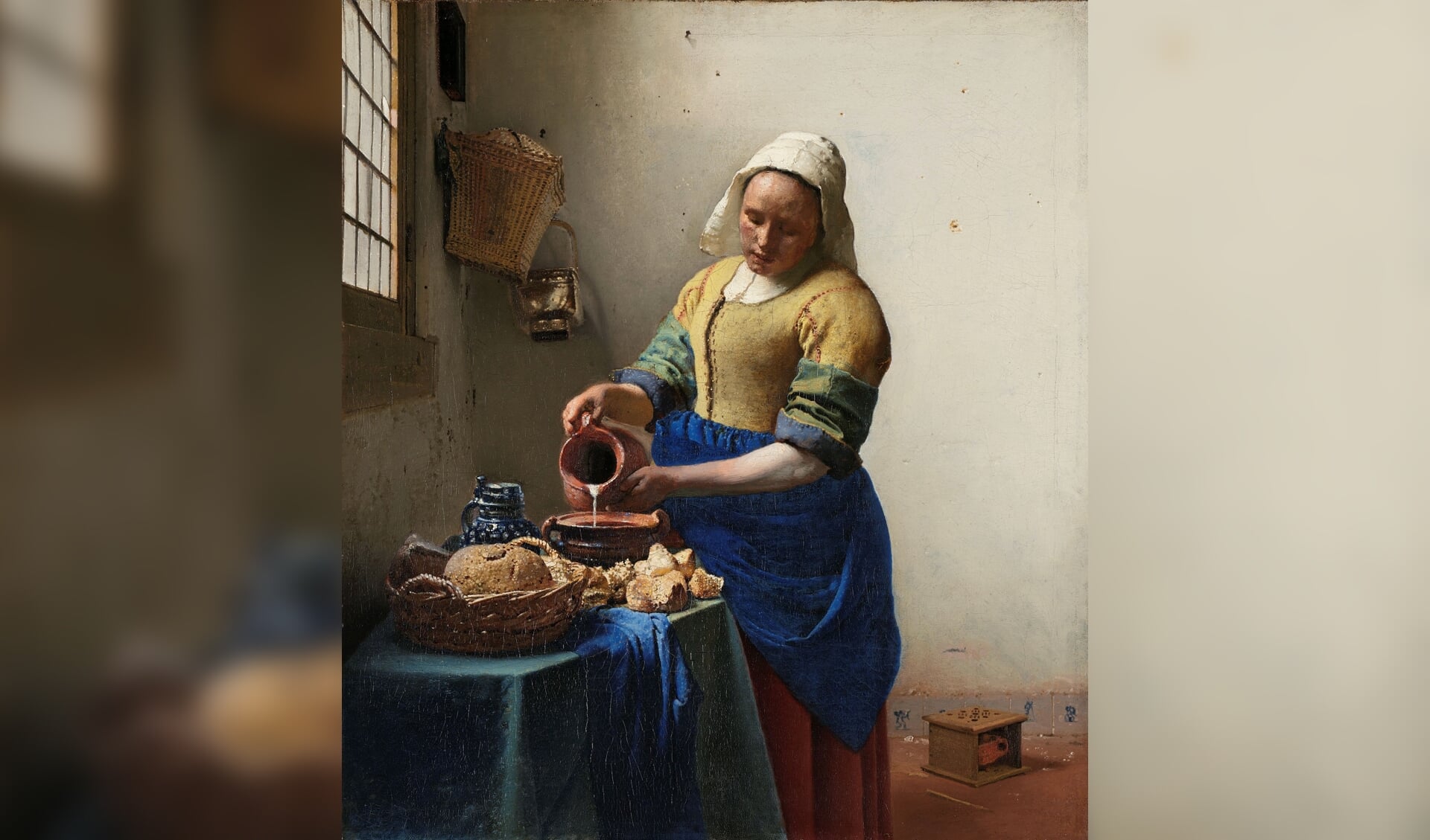 Het Melkmeisje van Johannes Vermeer