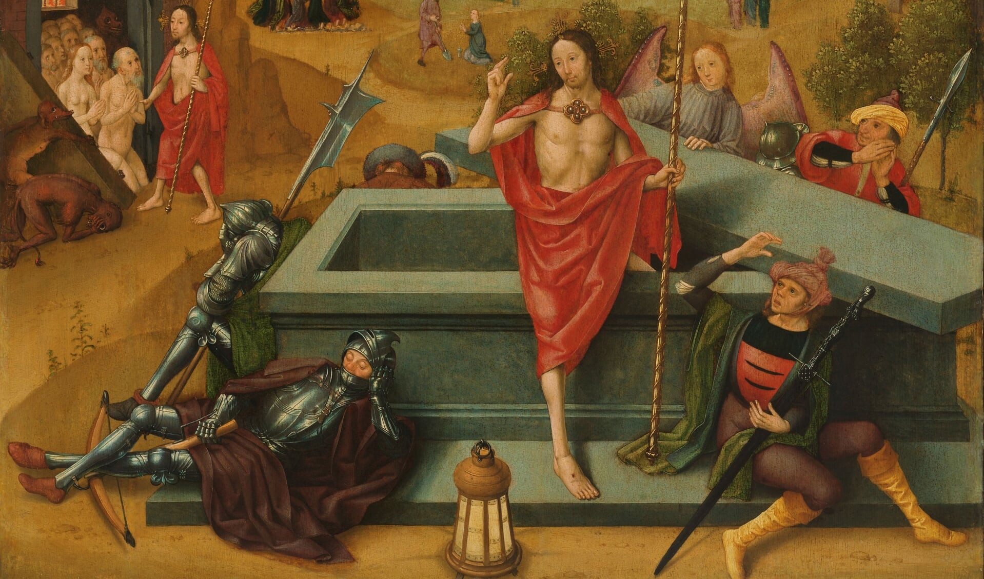 De opstanding - Meester van de Amsterdamse dood van Maria