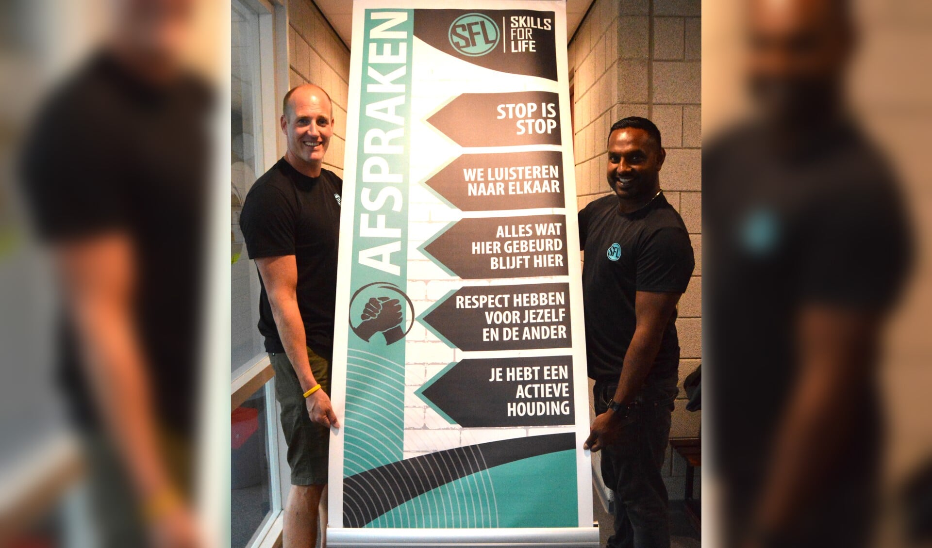 Erwin Terpstra en Beney Kennet van Skills for Life.