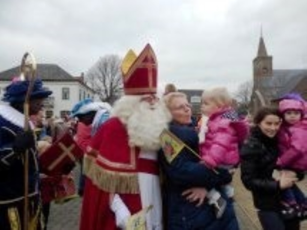 Sinterklaas in Den Burg.