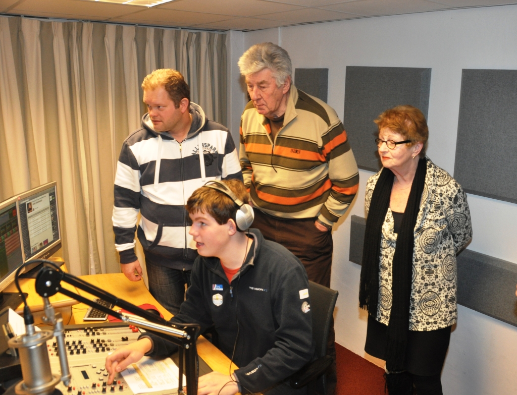 Open dag bij Radio Texel. (Foto Jeroen van Hattum)