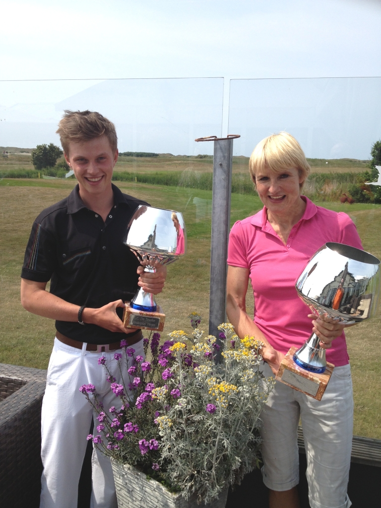 Thomas Wassenaar en Gerdi Reijers wonnen het clubkampioenschap strokeplay. 