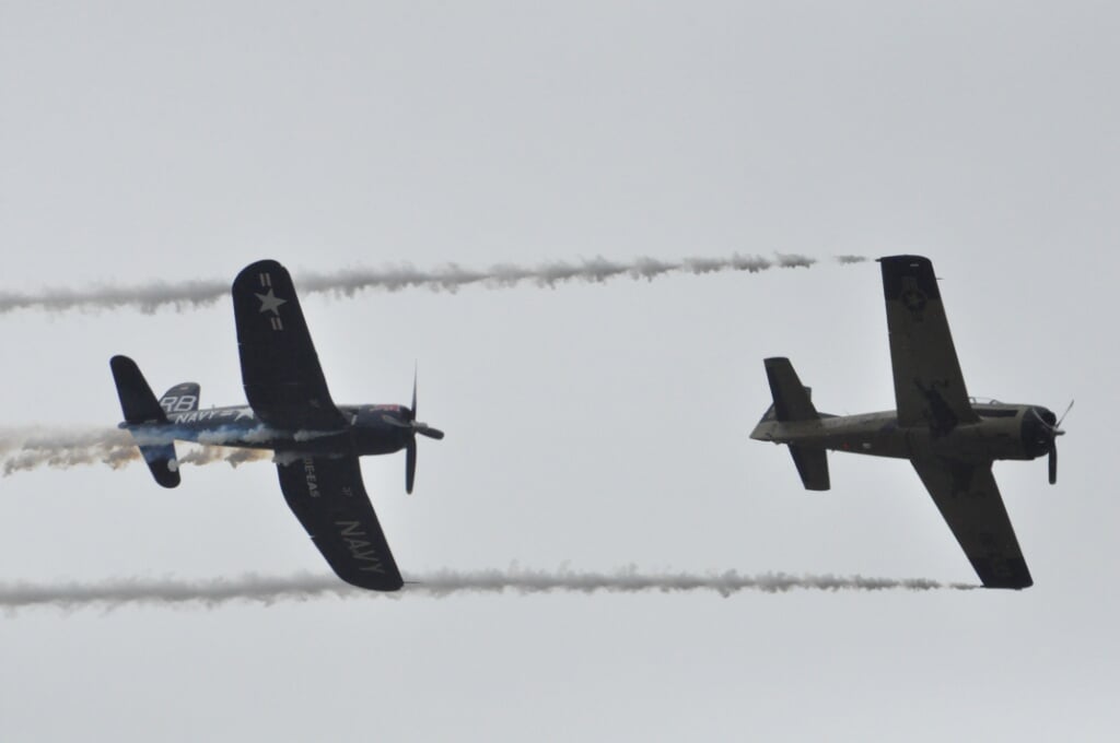 De vorige Texel Airshow in 2018.