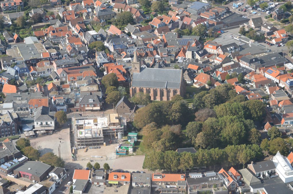 Nieuwbouw in centrum Den Burg