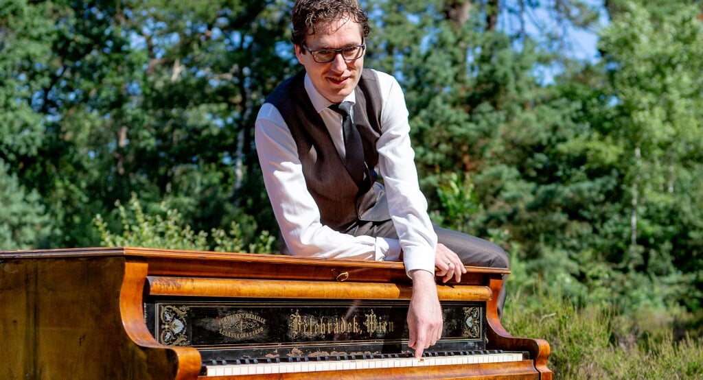 Pianist Wouter Harbers.