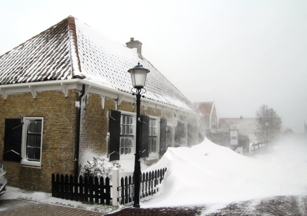 Sneeuwduinen in Den Hoorn.