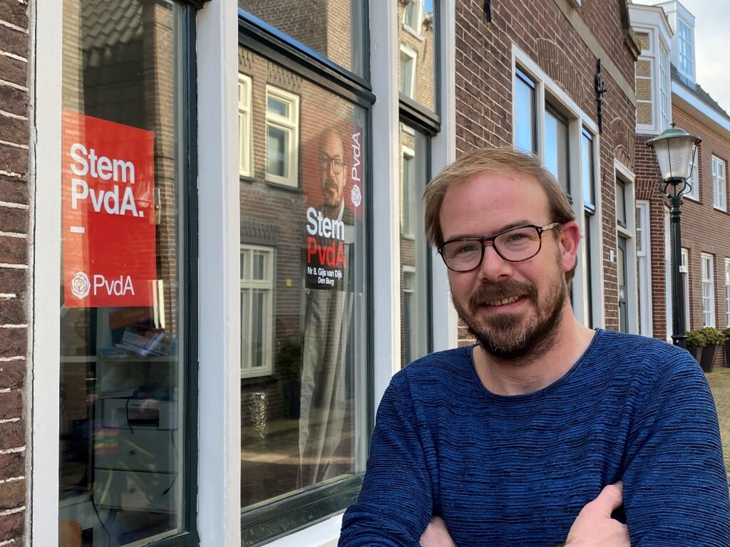 Tweede Kamerlid Gijs van Dijk, woonachtig in Den Burg, staat op nummer acht op de lijst van de PvdA. 