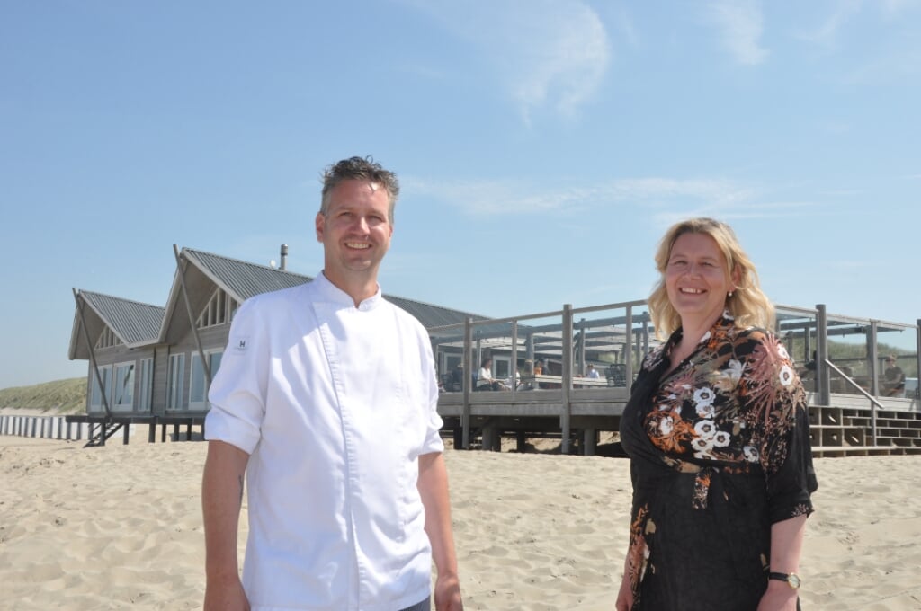 Chef-kok Paul Witte en Meline van der Honing van Paal 15.