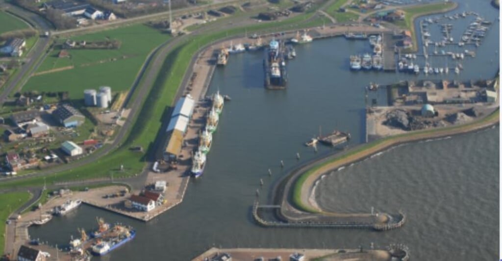 De haven van Oudeschild.