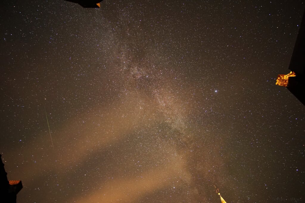 De sterrenhemel boven Texel.