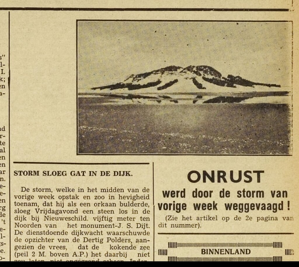 Spraakmakend was een gebeurtenis in december 1940, waarbij aan de zuidkant van Texel een complete zandplaat verdween. “Het is haast niet te gelooven, maar toch is het volle waarheid: Onrust (...) is weggespoeld