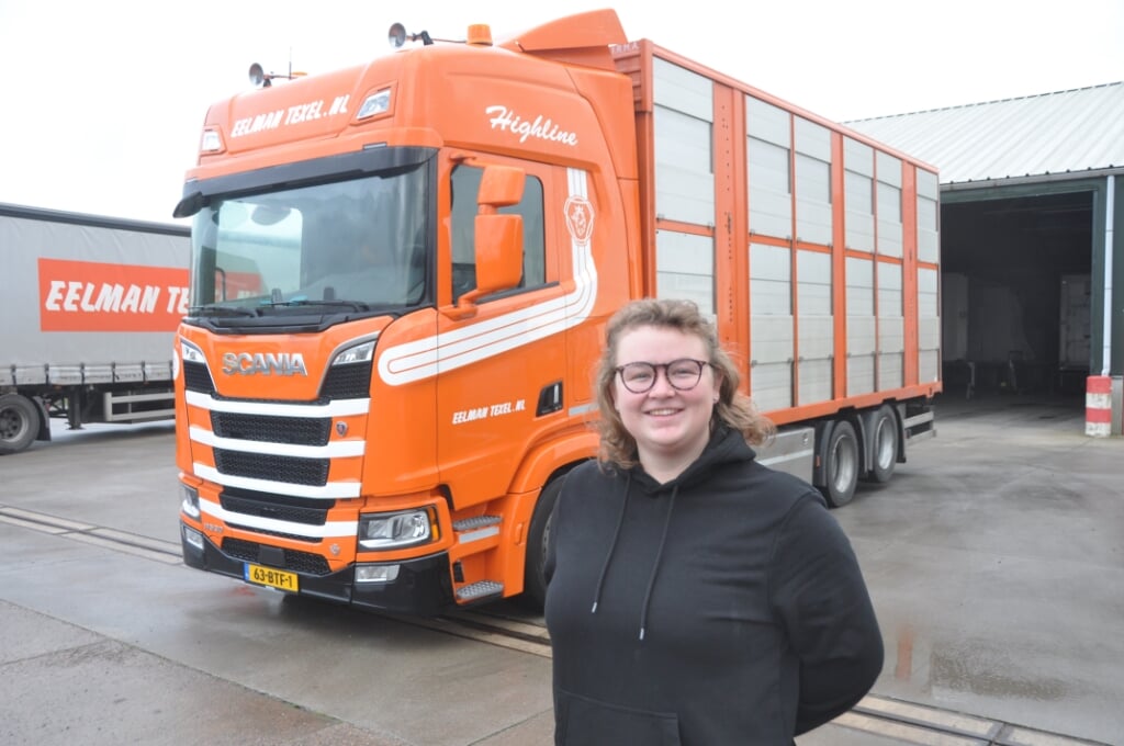 Kaya van Benthum: "Door de mooie verhalen ben ik van jongs af aan al geïnteresseerd in het vak van vrachtwagenchauffeur." 
