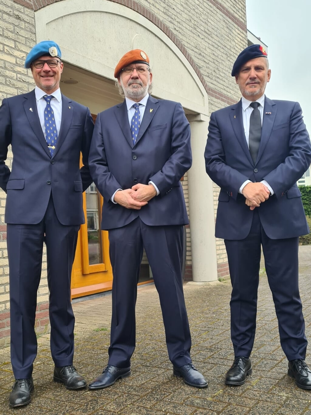 Van links naar rechts: Hans Bergamin, Eddy van de Water en Martin van Daalen.