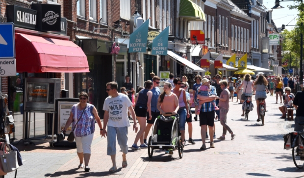 <p>Winkelcentrum Dokkum, zoals de ondernemersvereniging het graag snel weer ziet.</p>