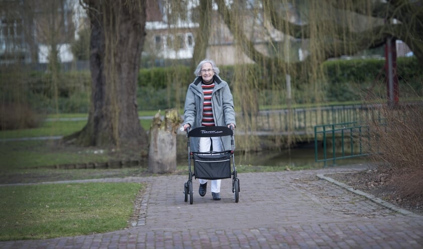 Een rollator zorgt voor een letterlijke stap vooruit in de bewegingsruimte.
