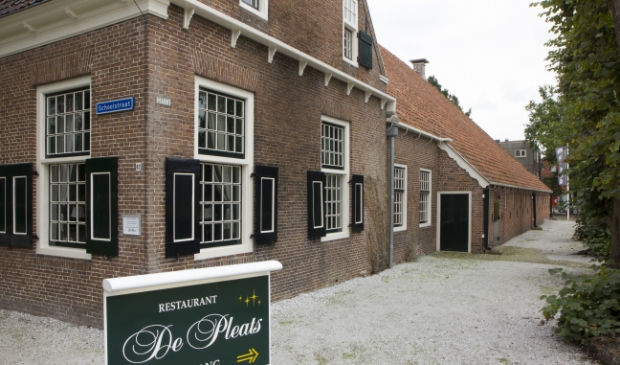 <p>De Pleats in Burgum.</p>