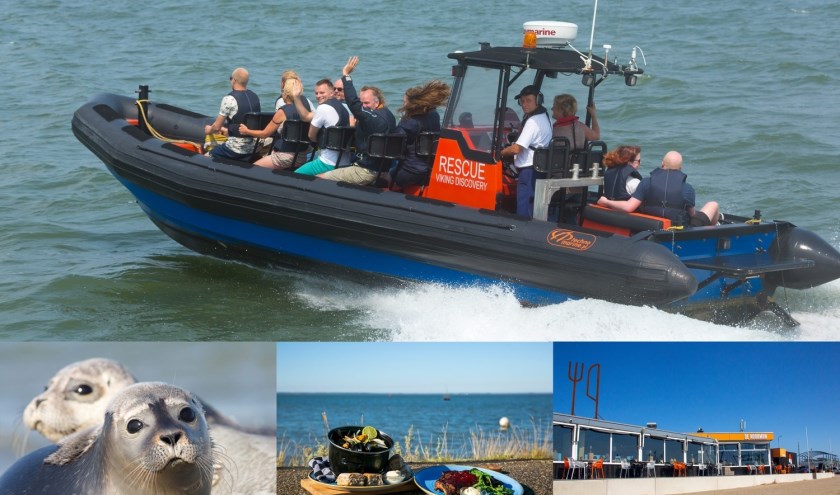 Ga mee op rescueboot-expeditie en geniet na met een drankje bij De Noorman.