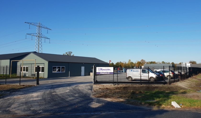 Nieuwe locatie Wijngaarden Steigerbouw & Verhuur, Elingsloane 20 te Burgum; info@wijngaardensteigerbouw.nl.