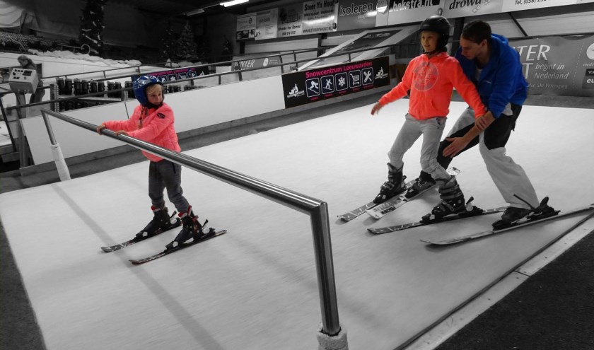 Goed voorbereid op wintersport? Neem les op de rolbanen van Snowcentrum Leeuwarden.