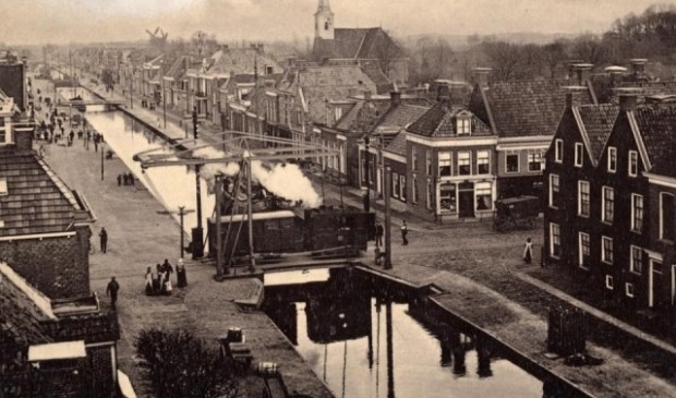 Een blik op het Drachtster centrum uit het verleden.
