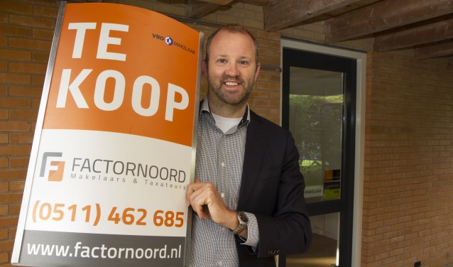 Otto Minnema van Factornoord Makelaars & Taxateurs. "Voor een succesvolle verkoop verdiepen wij ons in de potentiële koper."