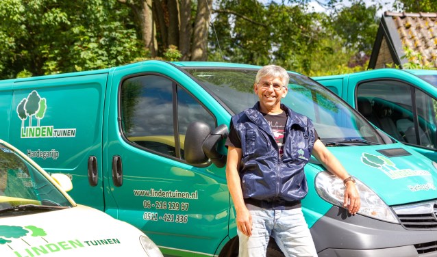 Ondernemer Gert van der Linden is al meer dan vier decennia actief in de boomkwekerij- en hovenierssector.