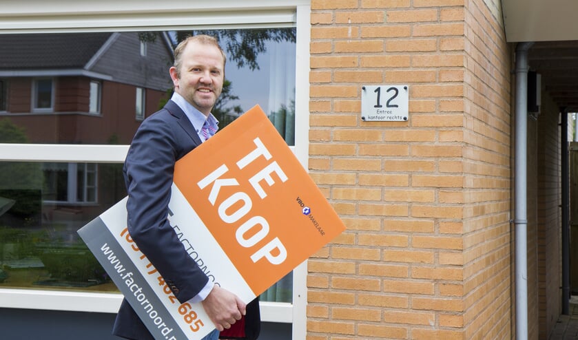 Otto Minnema ziet krapte op de woningmarkt. "Maar de prijzen blijven niet stijgen. Huizen moeten wel betaalbaar zijn."