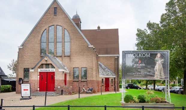 <p>De theaterkerk in Nes.</p>
