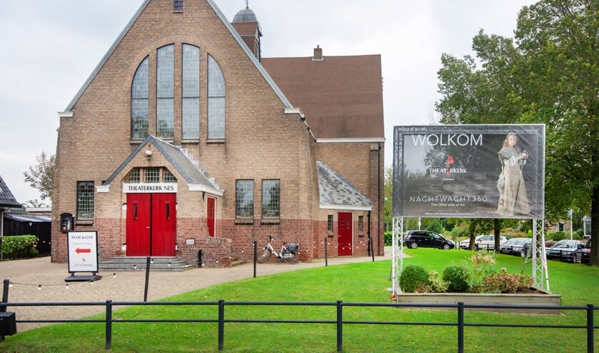 <p>De theaterkerk in Nes.</p>