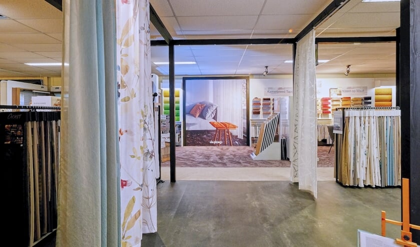 <p>De nieuwe gordijnstudio van Wooncentrum S. v.d. Berg. </p>