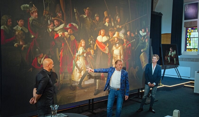 Arjen van der Gijn en de makers van de Nachtwacht.